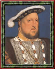 Король Генри VIII (портрет работы Ганса Гольбейна Младшего, 1536)